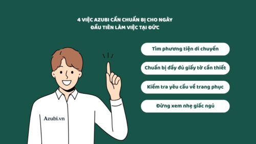 Ngày Đầu Tiên Azubi Làm Việc Tại Đức: Cần Chuẩn Bị Gì Và Ứng Xử Ra Sao?