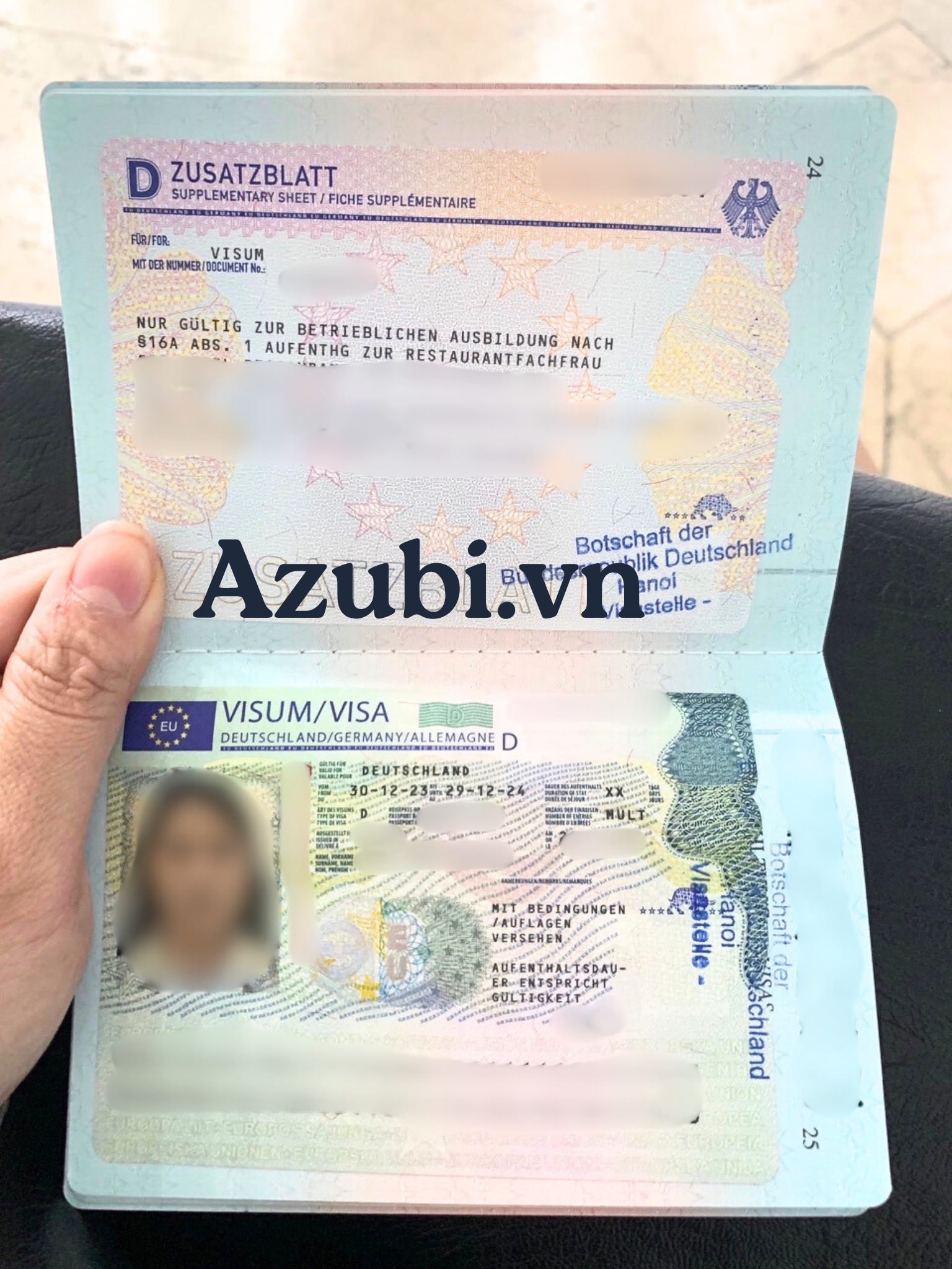 visa du học nghề nhà hàng