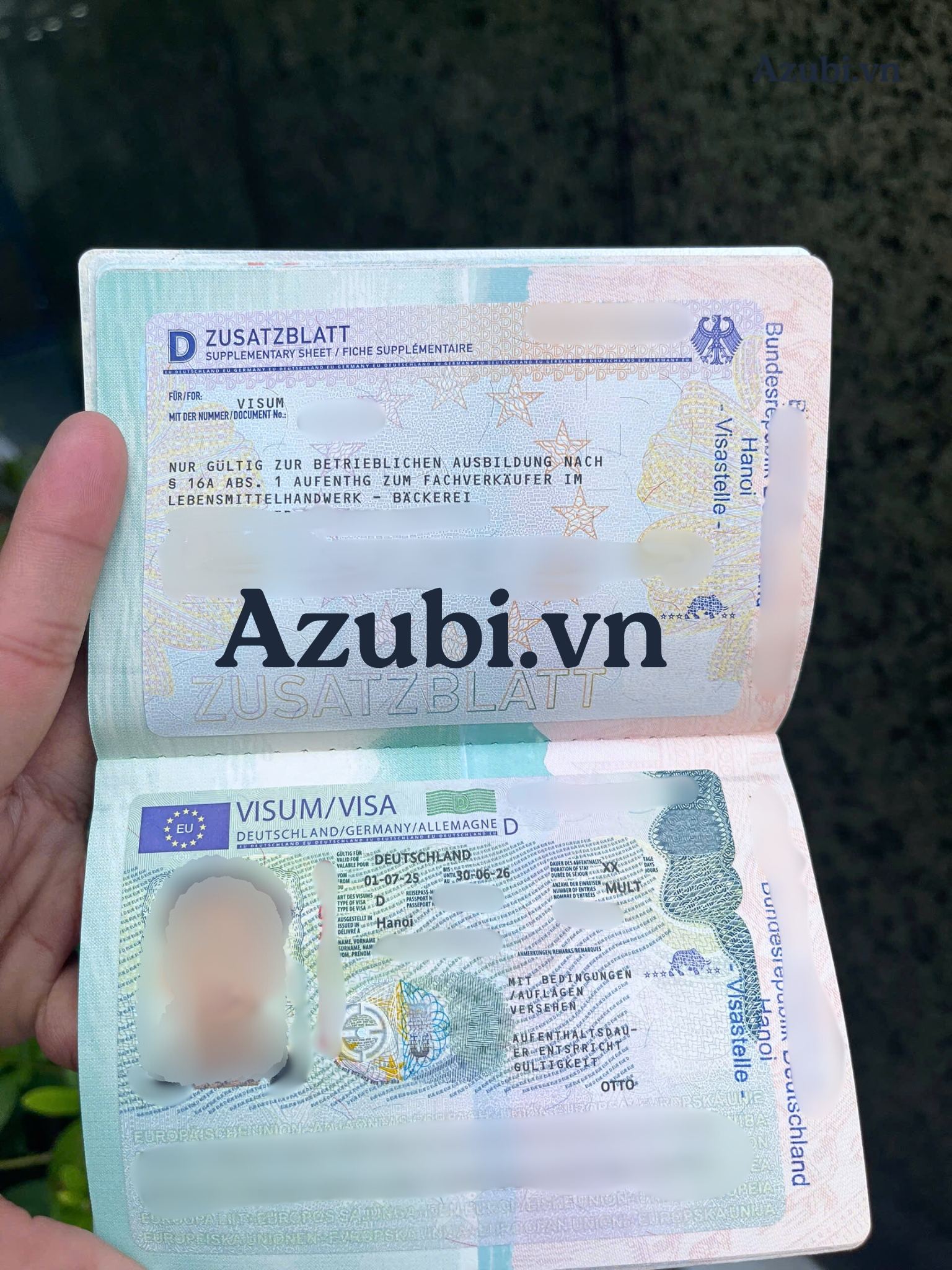 visa du học nghề bán bánh mỳ